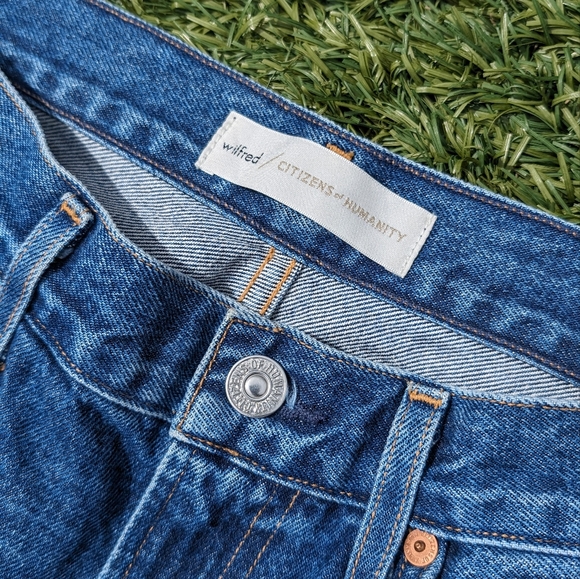 Aritzia / COh citizens collab liv straight crop jean sz 27 - Picture 7 of 9